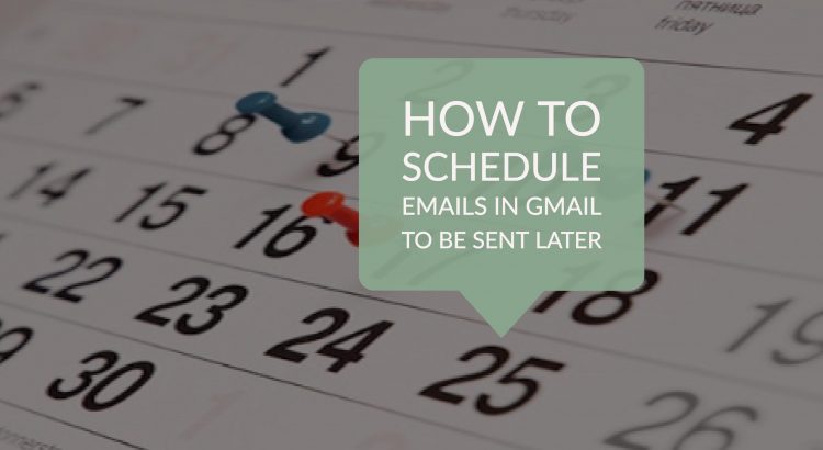 Gmail Delay send