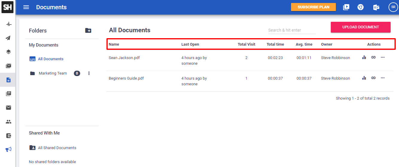 Document and Document Set 2