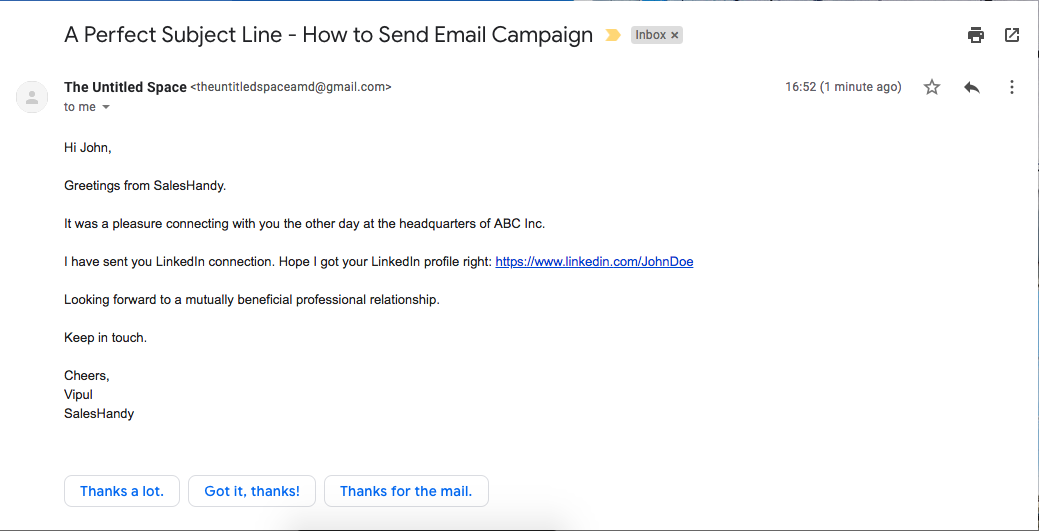 Perfect subject line to send email campaigns