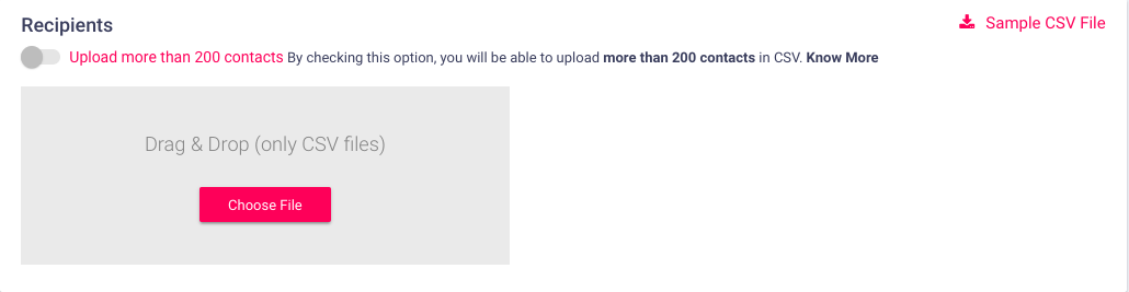 SalesHandy to send email campaigns