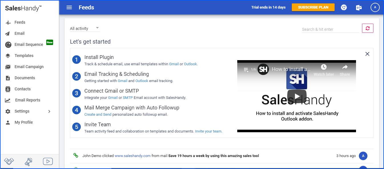 How to Send Automatic Emails & Follow-ups in Outlook (Using SalesHandy)