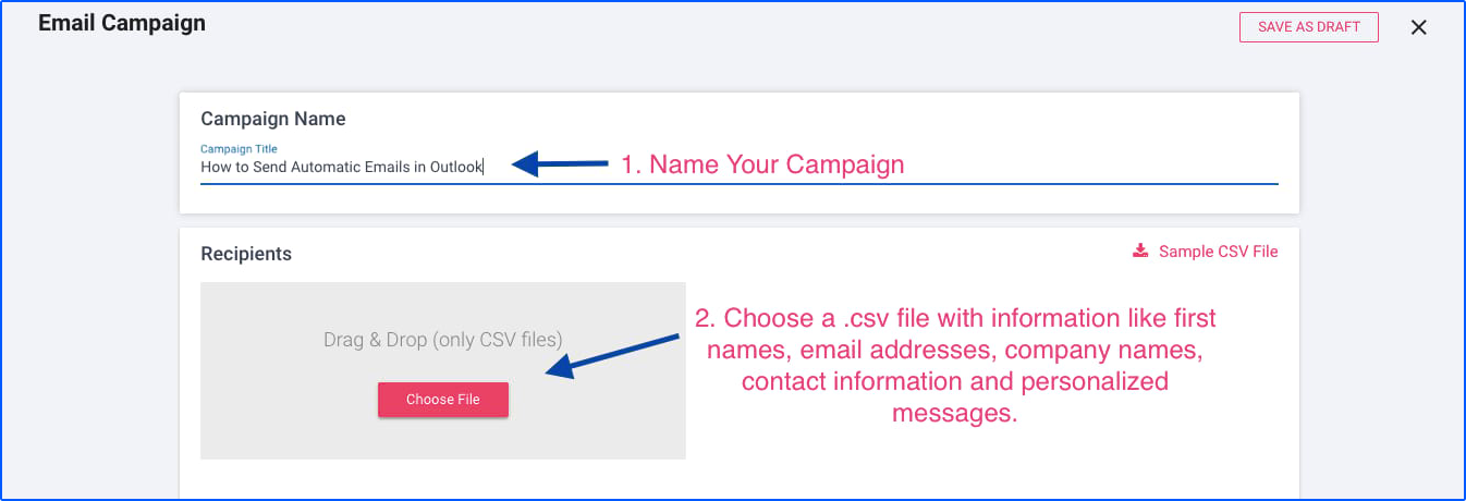How to Send Automatic Emails & Follow-ups in Outlook (Using SalesHandy)