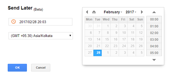 Email Scheduling