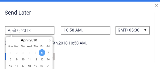 Free email Tracking send later